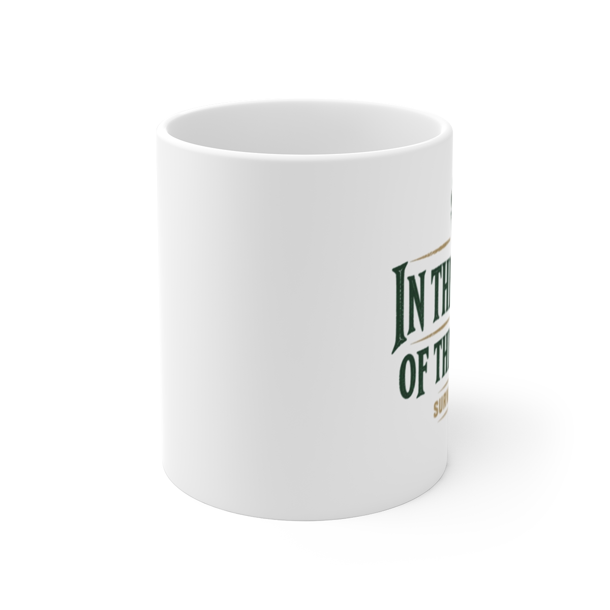 Survivor 50 "In the Hands of the Fans" White Mug - alternate angle 1, merchandise
