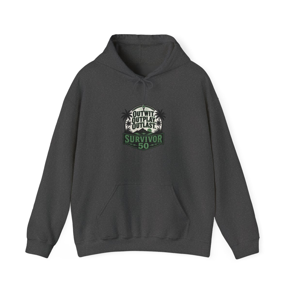 Survivor 50 "Outwit. Outplay. Outlast." Hoodie - alternate angle 3, merchandise