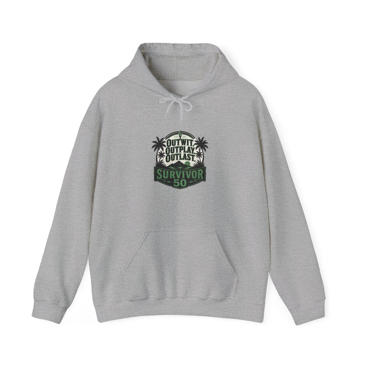 Survivor 50 "Outwit. Outplay. Outlast." Hoodie