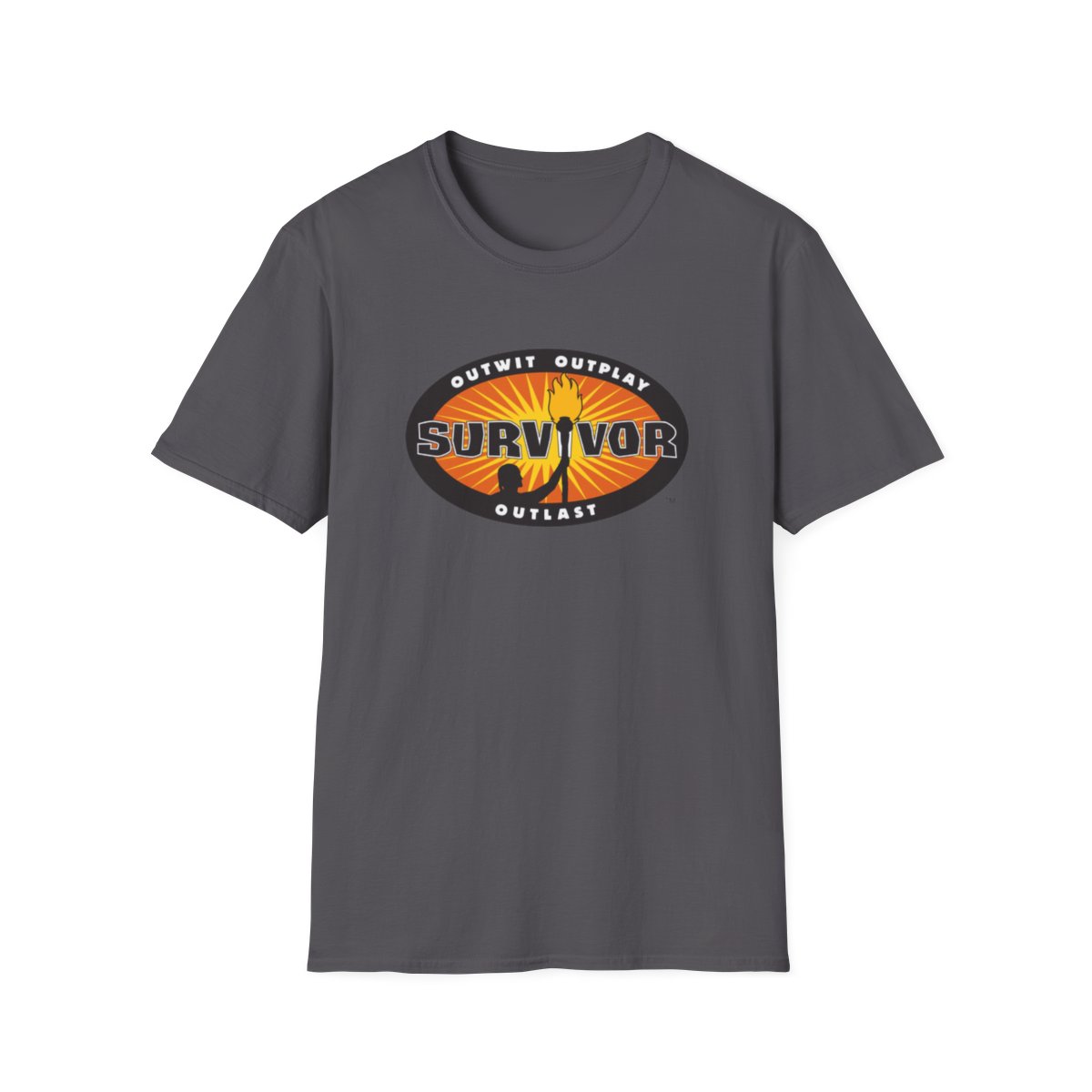 Survivor Logo T-Shirt | Outwit Outplay Outlast TV Show Tee | Survivor Merch