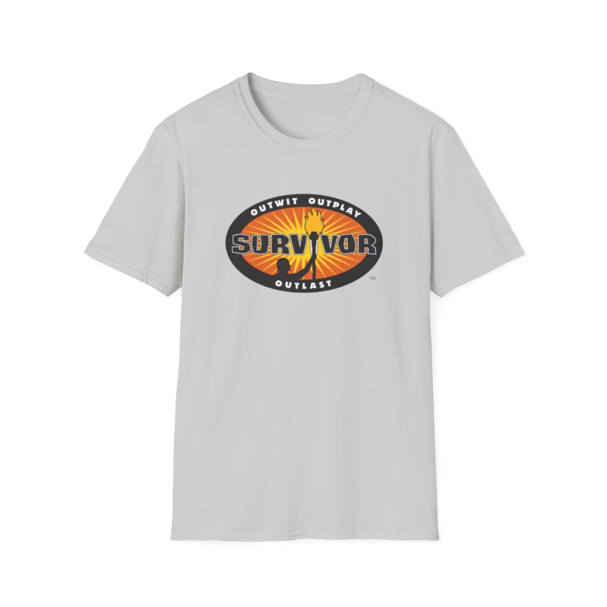 Survivor Logo T-Shirt | Outwit Outplay Outlast TV Show Tee | Survivor Merch - alternate angle 3, merchandise
