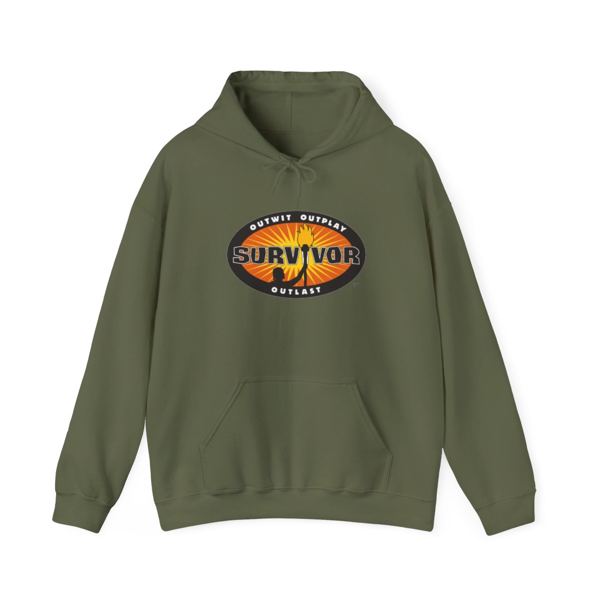 Survivor Logo Hoodie | Reality Competition TV Show Sweatshirt | Survivor Merch - alternate angle 2, merchandise
