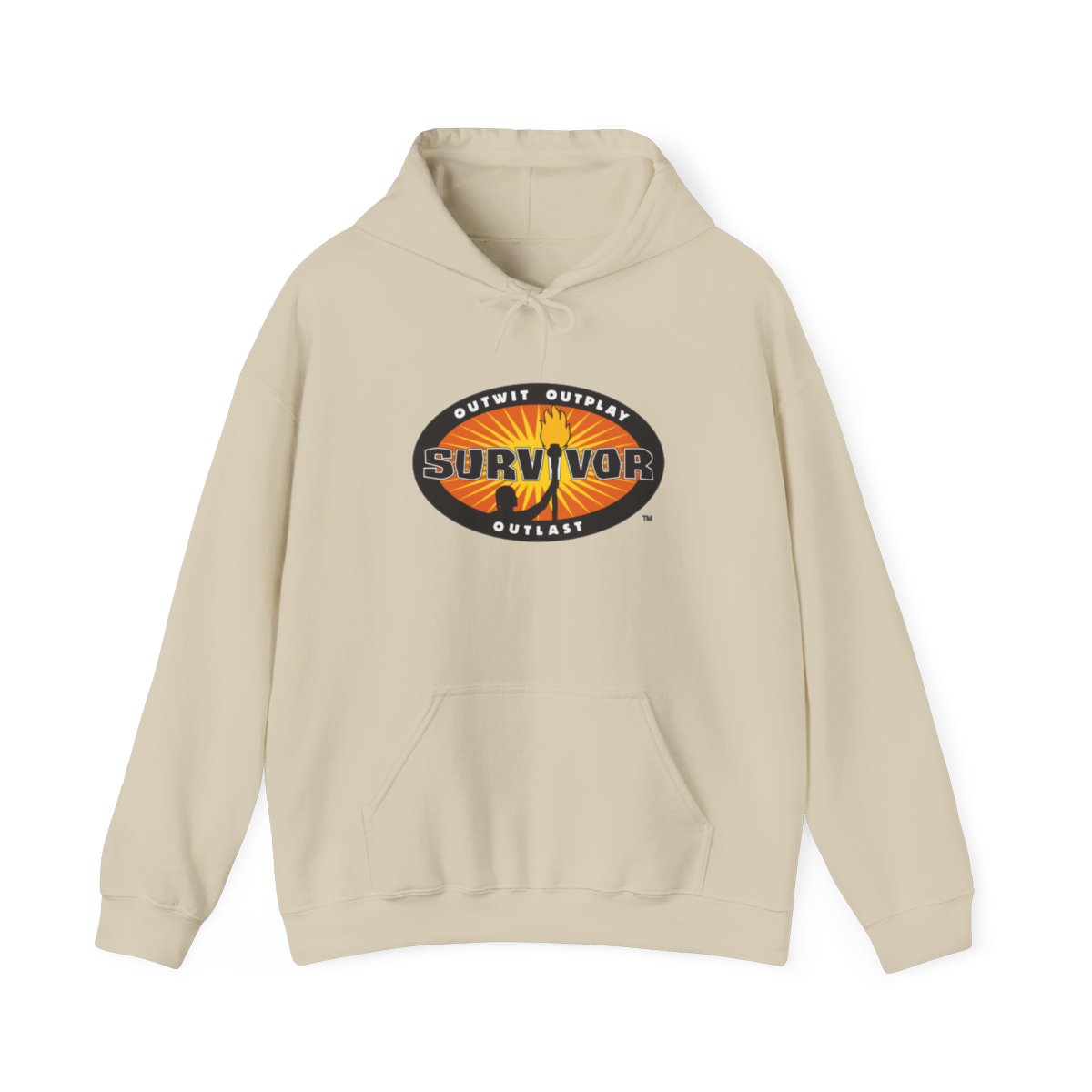 Survivor Logo Hoodie | Reality Competition TV Show Sweatshirt | Survivor Merch